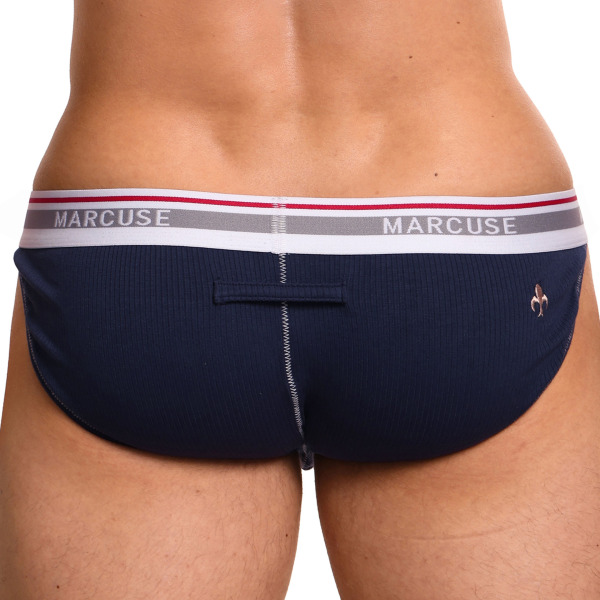 Slip Tanga Nouveau Bleu Marine Marcuse