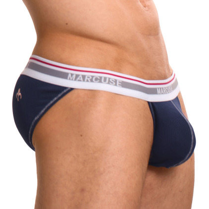 Marcuse Nouveau Tanga Briefs - Navy