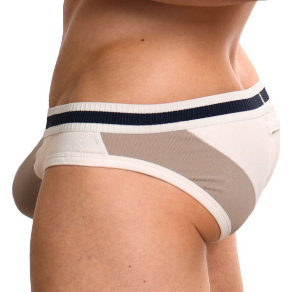Marcuse Maison Briefs - White - Mocha