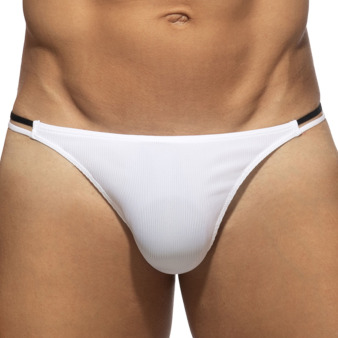 String Sexy Rib Blanc Addicted