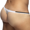 Addicted Sexy Rib Thong - White