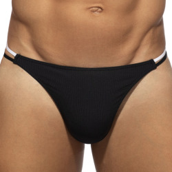 String Sexy Rib Noir Addicted