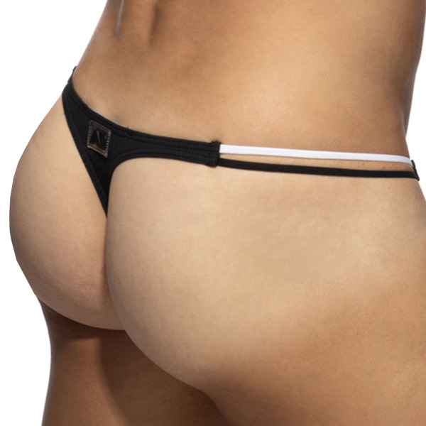 String Sexy Rib Noir Addicted