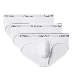 Lot de 3 Slips Icon Coton Blancs Calvin Klein
