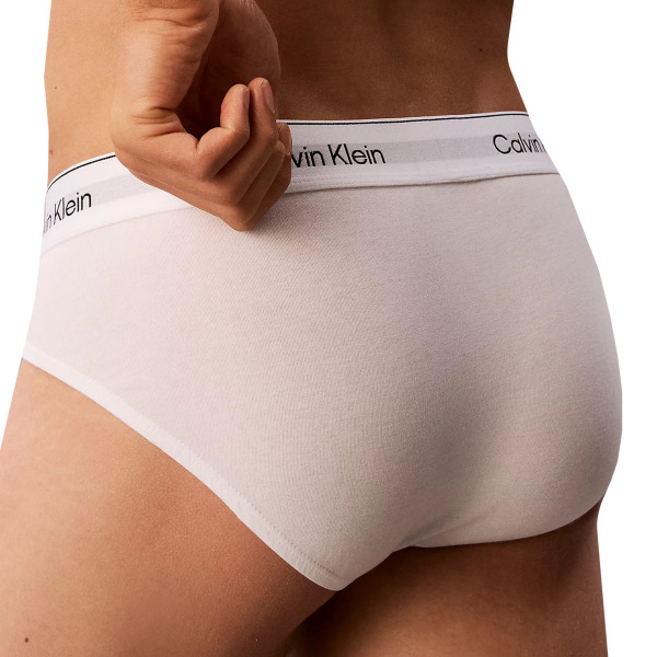 Lot de 3 Slips Icon Coton Blancs Calvin Klein