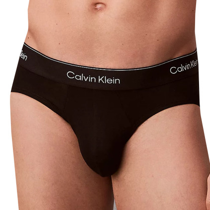 Calvin Klein 3-Pack Icon Cotton Briefs - Black