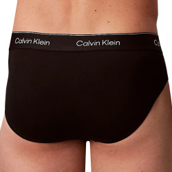Calvin Klein 3-Pack Icon Cotton Briefs - Black