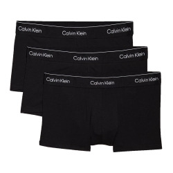 Lot de 3 Boxers Icon Coton Noirs Calvin Klein