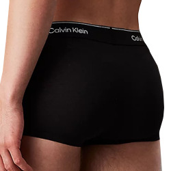 Calvin Klein 3-Pack Icon Cotton Boxer Briefs - Black