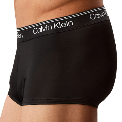 Lot de 3 Boxers Microfibre Stretch Noirs Calvin Klein