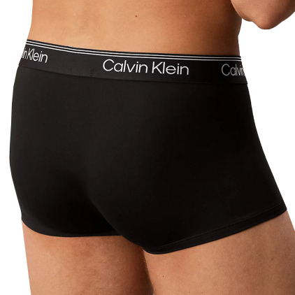 Calvin Klein 3-Pack Microfiber Stretch Trunks - Black