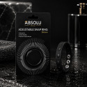 Absolu Male Adjustable Snap Ring - Black