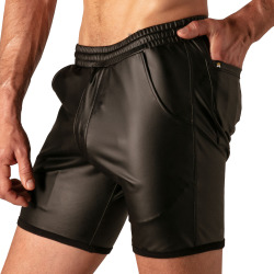 Short Zip Master Ring Noir Absolu Male