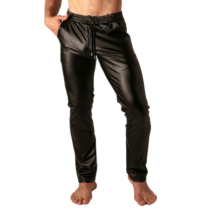 Pantalon Zip Master Ring Noir Absolu Male