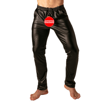 Pantalon Zip Master Ring Noir Absolu Male