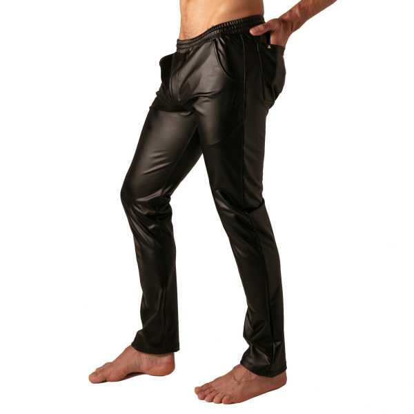Pantalon Zip Master Ring Noir Absolu Male