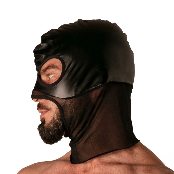 Absolu Male Rebel Hood - Black