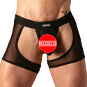 Absolu Male Bare Mesh Chaps - Black