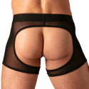 Absolu Male Bare Mesh Chaps - Black