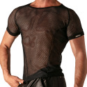 T-Shirt Mesh Seduction Noir Absolu Male