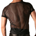 Absolu Male Seduction Mesh T-Shirt - Black