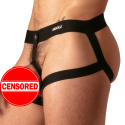 Jock Strap Frame Ring Noir Absolu Male