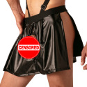 Absolu Male Master Zipped Apron - Black