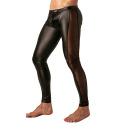 Legging Zip Rebel Noir Absolu Male