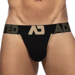 String Naked Feeling Push Up Noir Addicted
