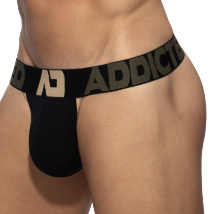 Addicted Naked Feeling Push Up Thong - Black