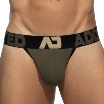 String Naked Feeling Push Up Kaki Addicted