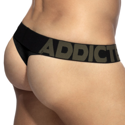 String Naked Feeling Push Up Kaki Addicted
