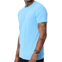 T-Shirt Piqué Bleu Ciel Frilivin