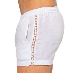 Short Mykonos Blanc L'Homme Invisible