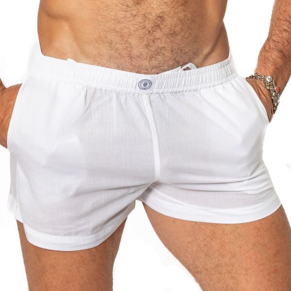 Short Epure Blanche L'Homme Invisible