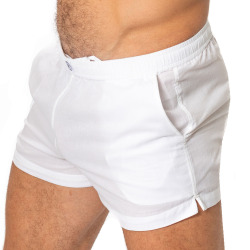 Short Epure Blanche L'Homme Invisible