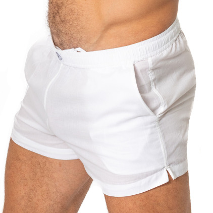 L'Homme invisible Epure Blanche Shorts - White