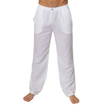 L'Homme invisible Mykonos Pants - White