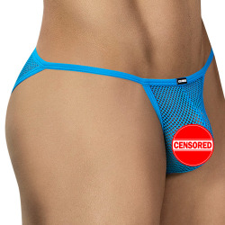 CUT4MEN ULTR4MESH Mini Briefs - Azure Blue