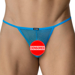 CUT4MEN ULTR4MESH Mini Briefs - Azure Blue