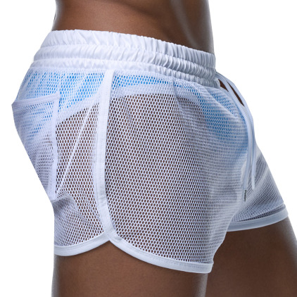 Pump! Mesh Shorts - White