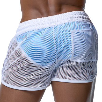 Short Mesh Blanc Pump!