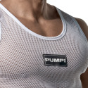 Pump! Mesh Tank Top - White