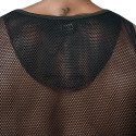 Pump! Mesh Tank Top - Black