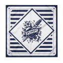 Pump! Square Scarf - Navy Sailor