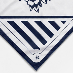 Pump! Square Scarf - Navy Sailor