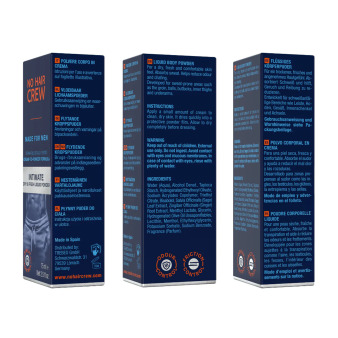 Poudre Liquide Intime Dry and Fresh - 75 ml No Hair Crew