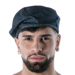 TOF Paris Raw Denim Beret - Blue