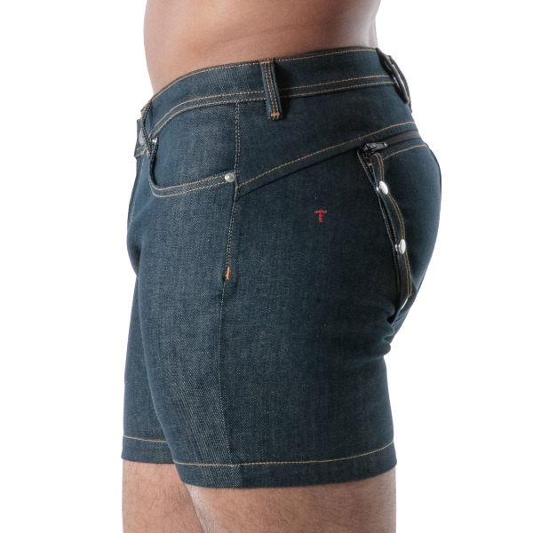 Short Empty Bottom Denim Brut Bleu TOF Paris