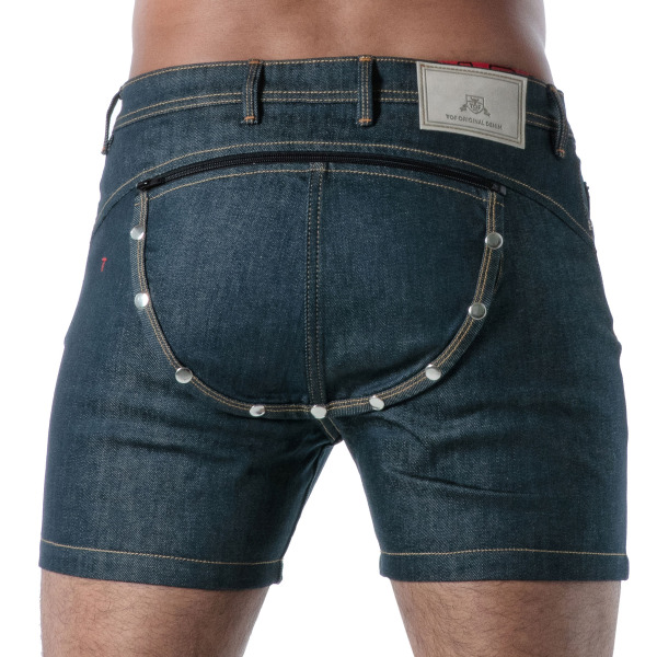 Short Empty Bottom Denim Brut Bleu TOF Paris